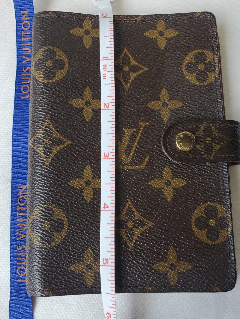 Louis Vuitton Brown Monogram Canvas Agenda Cover - Picture 13 of 16
